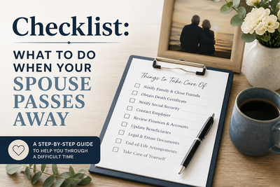 Spouse Passing Task Checklist