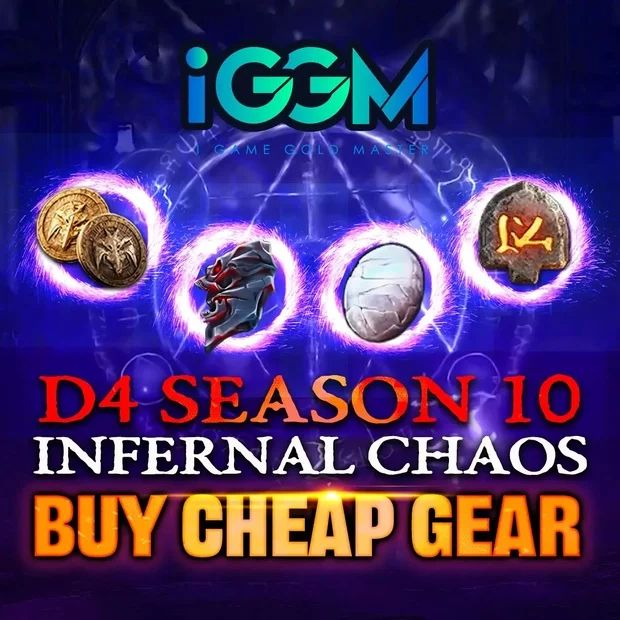 IGGM.com is the best trading platform for buying affordable D4 gear. Here you can find D4 gear of various qualities for sale, enjoy great deals, and secure payment methods.