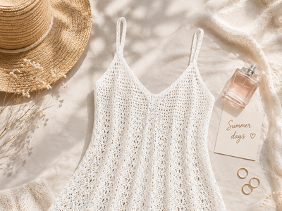 Boho Crochet Summer Dress – Easy Lace Pattern