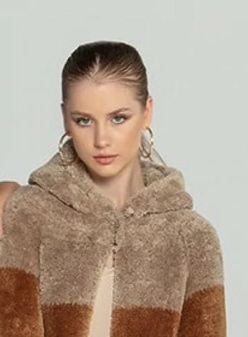 Luxury Teddy Yarn Cardigan & Poncho Pattern | Soft Furry Knitwear Inspiration