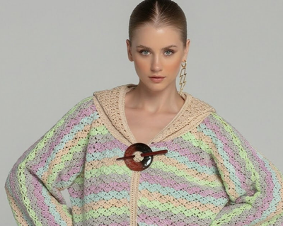 Handmade Crochet Cardigan: Effortless Style in Soft Pastel Hues