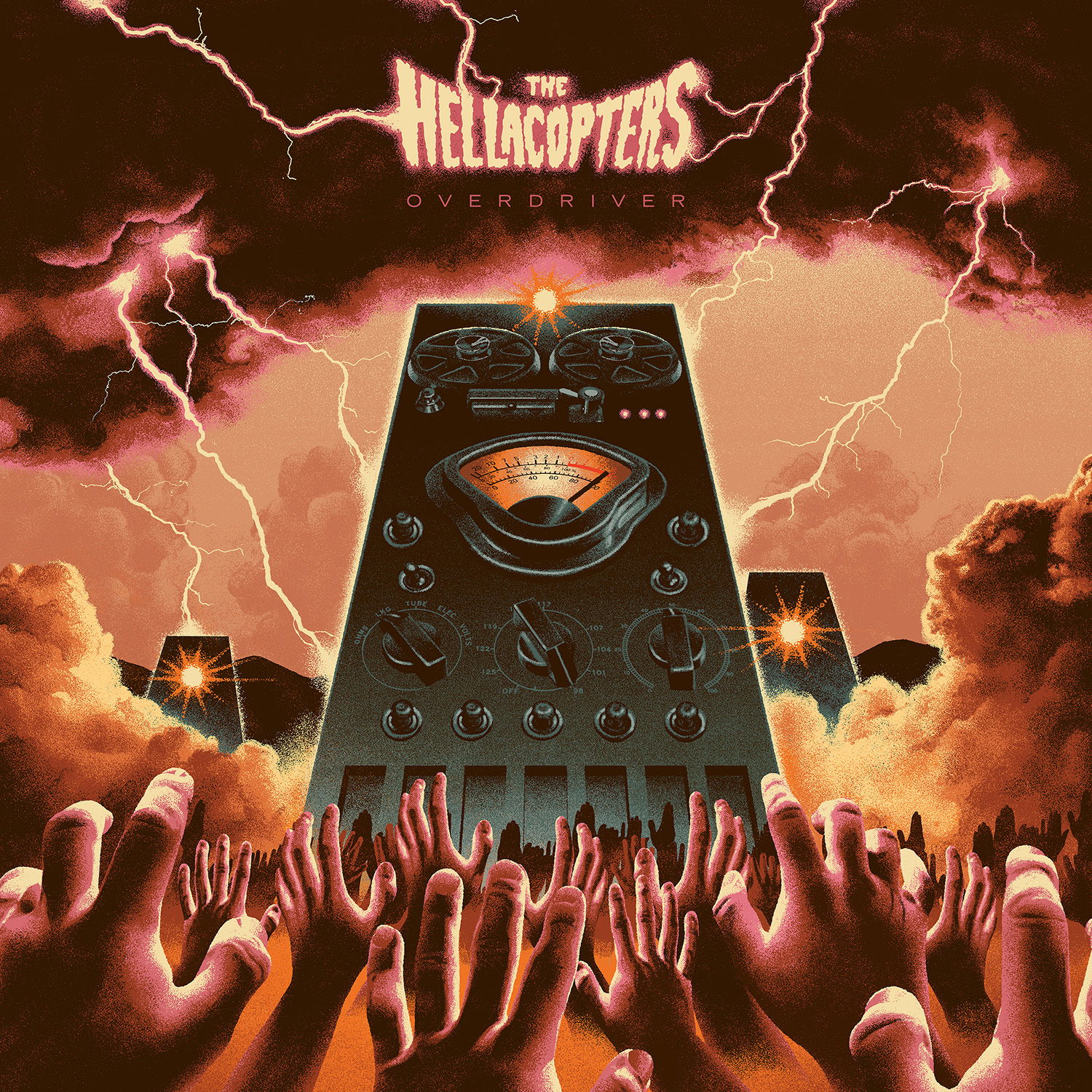 THE HELLACOPTERS - Revelam a Capa e a Data de Lançamento do Novo Álbum de Estúdio "Overdriver"