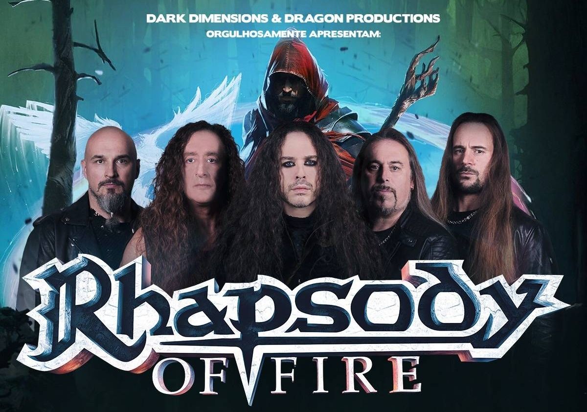 RHAPSODY OF FIRE CELEBRA 25 ANOS DE "DAWN OF VICTORY" EM SÃO PAULO