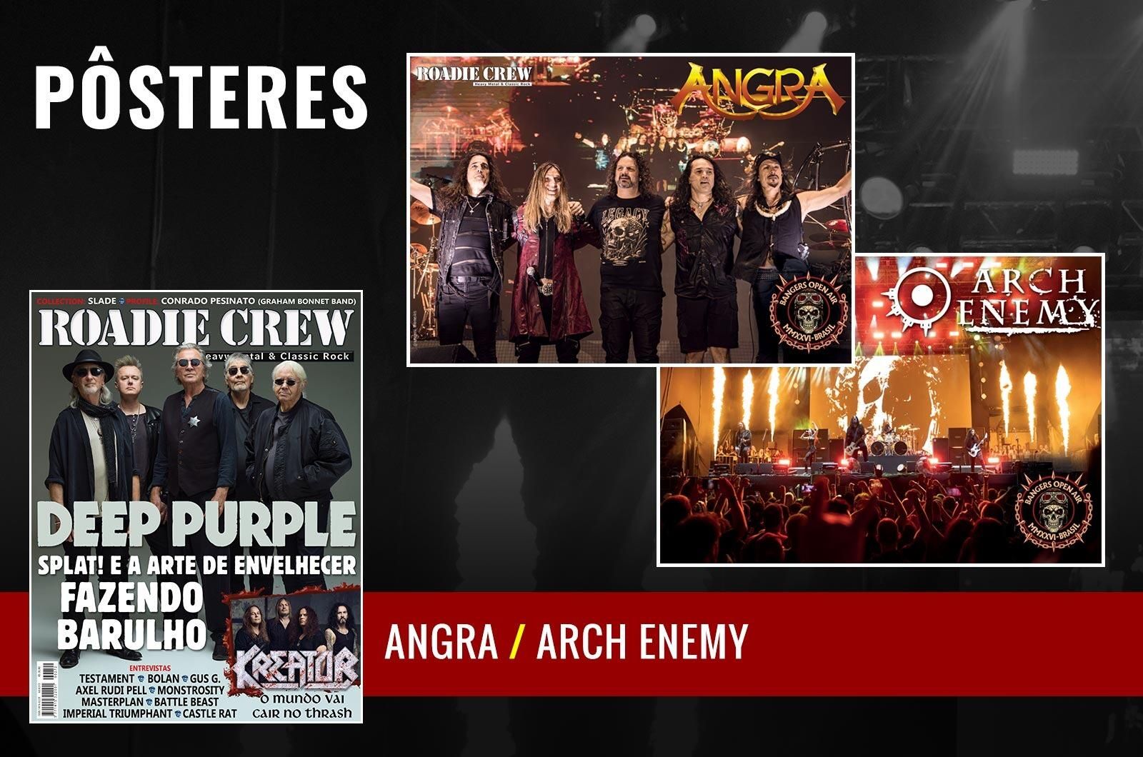 ROADIE CREW CELEBRA OS HEADLINERS DO BANGERS OPEN AIR 2026 COM PÔSTERES ESPECIAIS NA NOVA EDIÇÃO