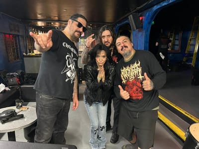 Leather Leone encontra Krisiun em São Francisco na Califórnia