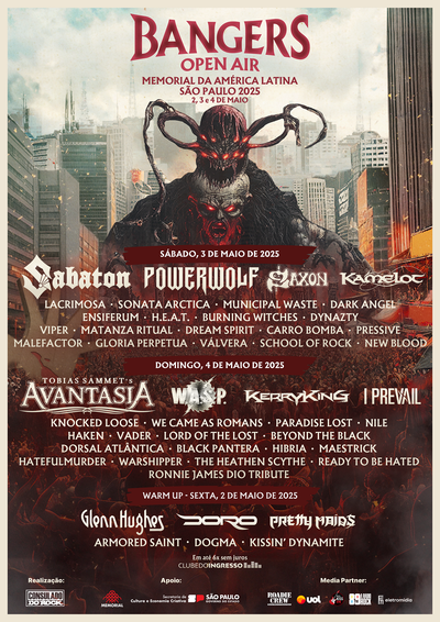 FENÔMENO MUNDIAL KNOCKED LOOSE FARÁ SUA ESTREIA EM PALCOS BRASILEIROS