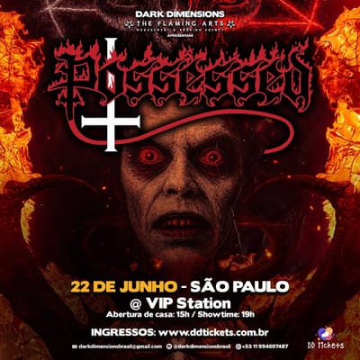 Lenda do Death/Thrash Metal, Possessed anuncia show único no Brasil em junho!
