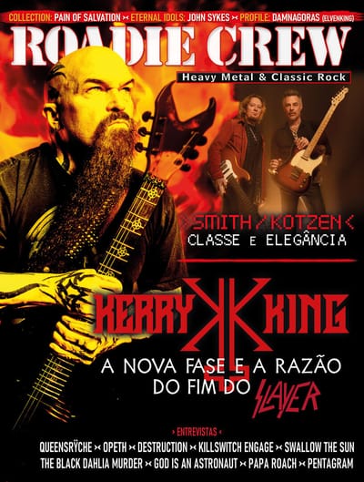 KERRY KING é destaque na edição nr.285 da Roadie Crew