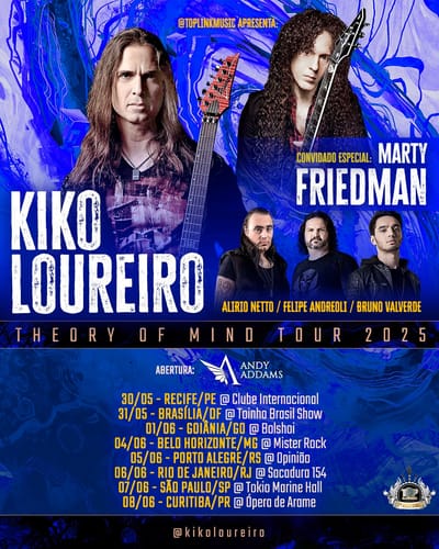 Comunicado Oficial – Kiko Loureiro e Top Link Music