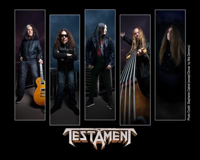 Testament, ícone do thrash metal, retorna ao Brasil em agosto com seis shows