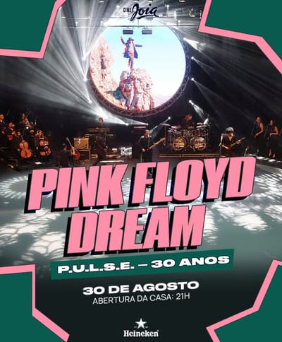 Pink Floyd DREAM celebra 30 anos do álbum P.U.L.S.E. em São Paulo