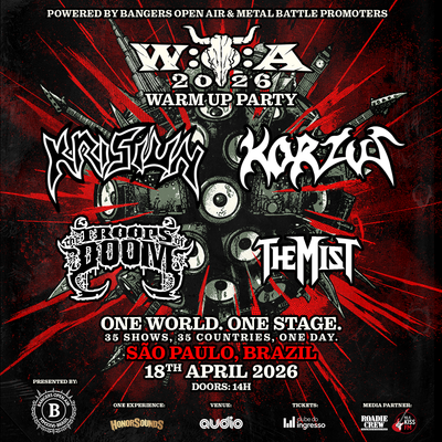WACKEN OPEN AIR ANUNCIA EVENTO OFICIAL NO BRASIL PARA CELEBRAR SEUS 35 ANOS