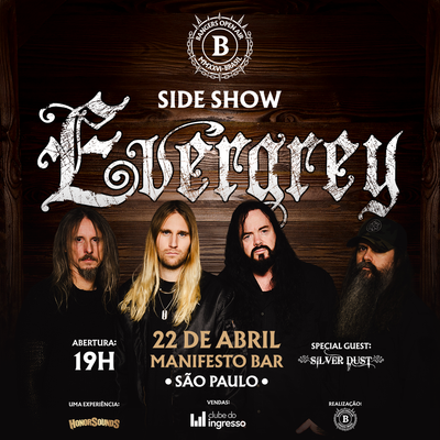 EVERGREY FARÁ SHOW ESPECIAL E INTIMISTA EM SÃO PAULO