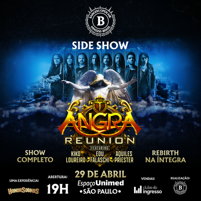ANGRA ANUNCIA SHOW HISTÓRICO NO ESPAÇO UNIMED COM REBIRTH NA ÍNTEGRA