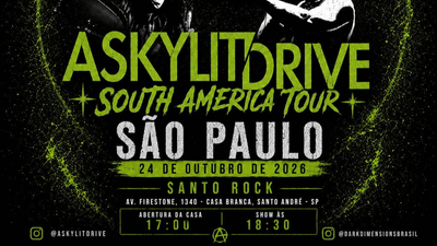 A SKYLIT DRIVE ANUNCIA TURNÊ SUL-AMERICANA EM OUTUBRO COM DUAS DATAS CONFIRMADAS NO BRASIL