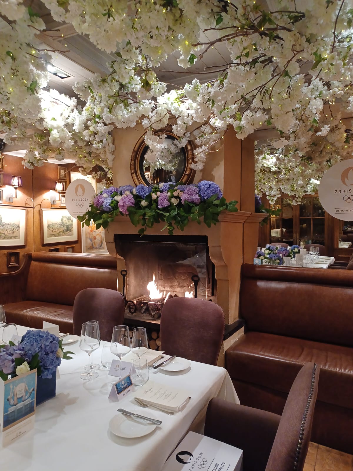 Paris Olympics Hospitality Press Dinner