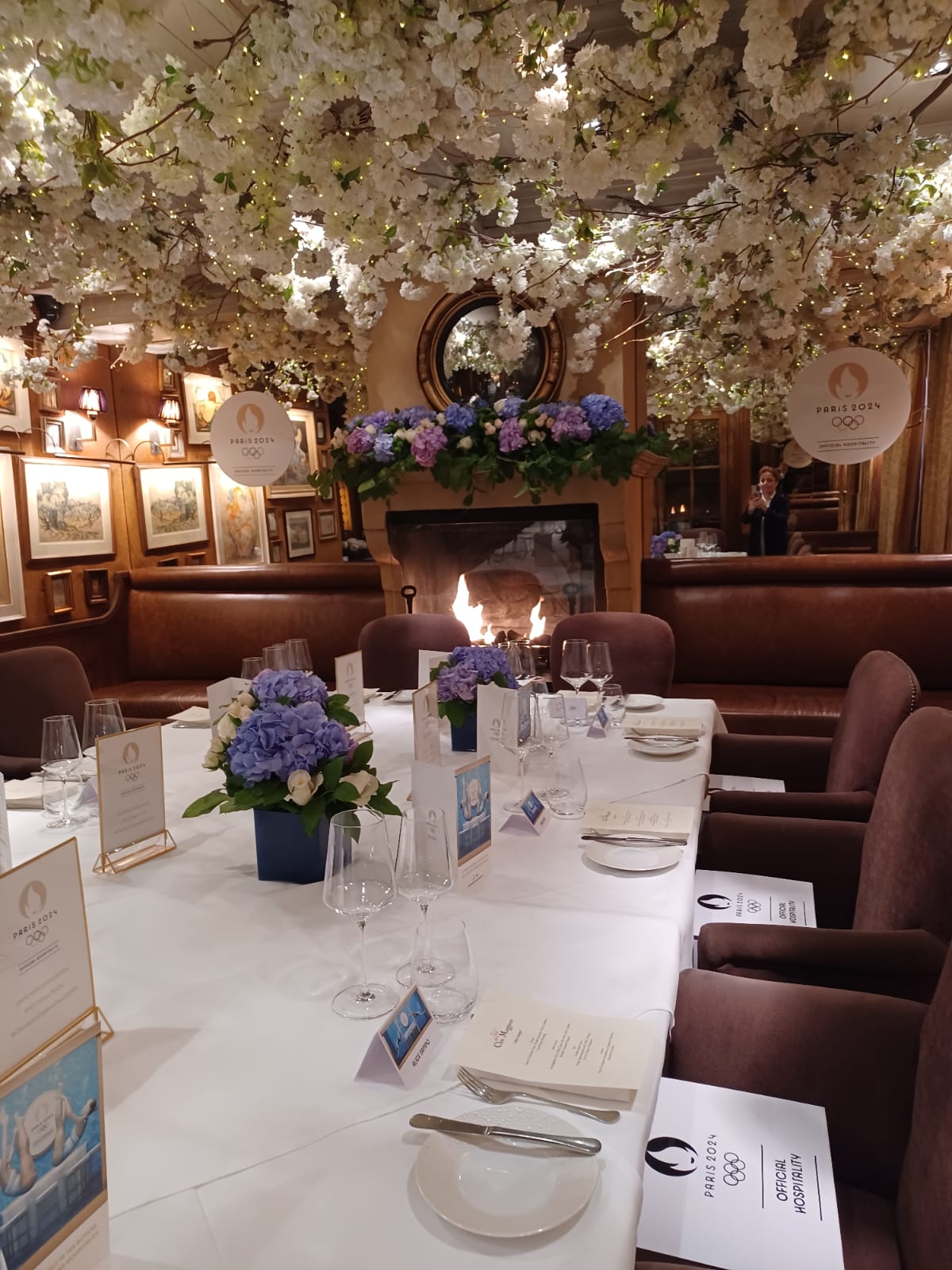 Paris Olympics Hospitality Press Dinner