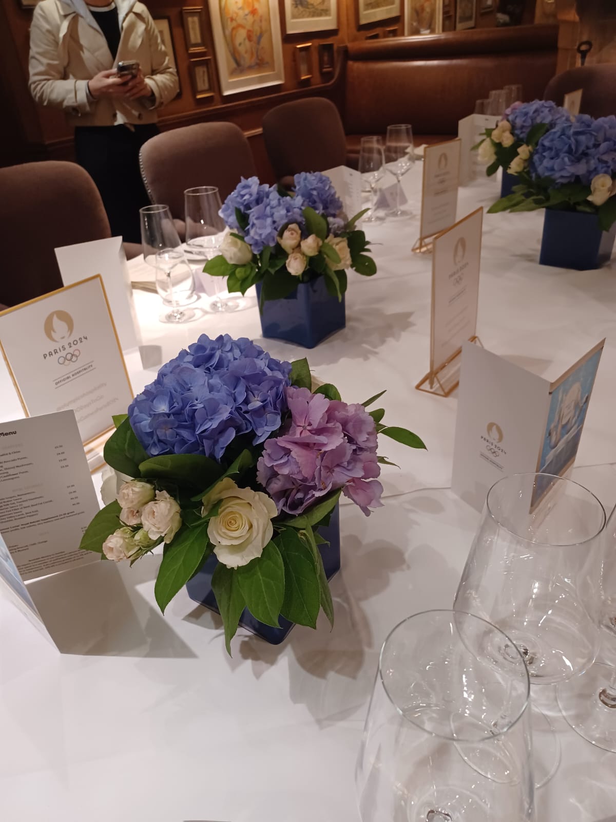 Paris Olympics Hospitality Press Dinner