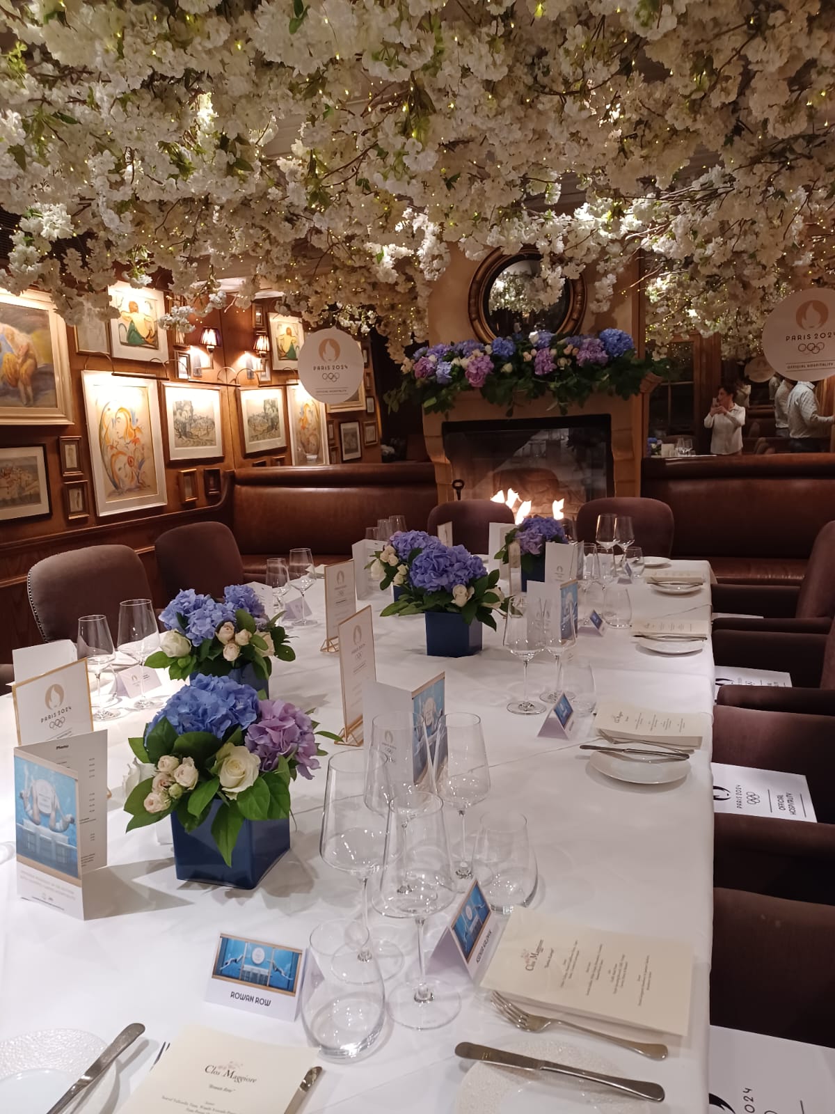 Paris Olympics Hospitality Press Dinner