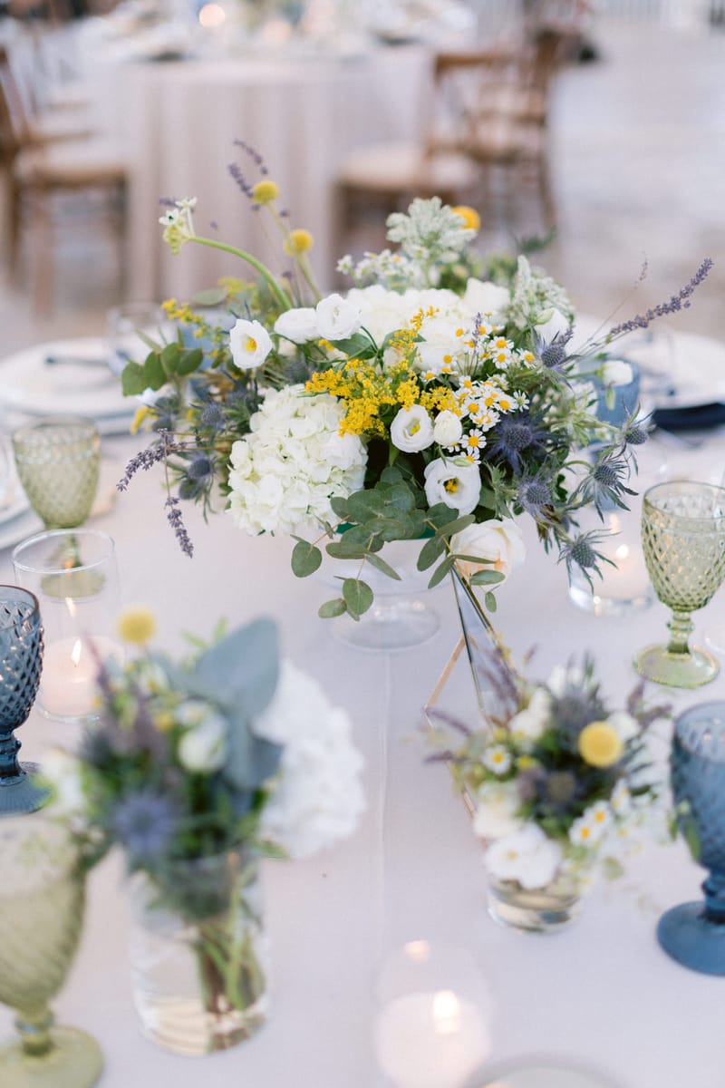 Wedding Ceremony and Reception Set up