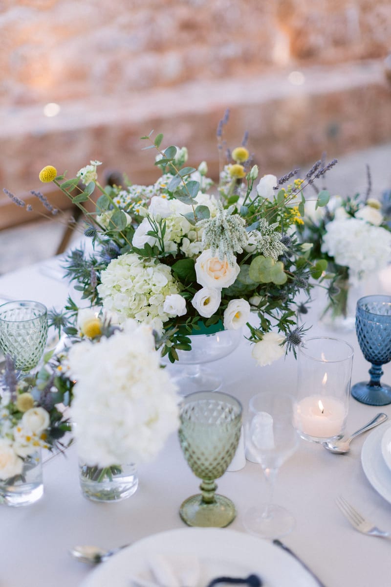 Wedding Ceremony and Reception Set up