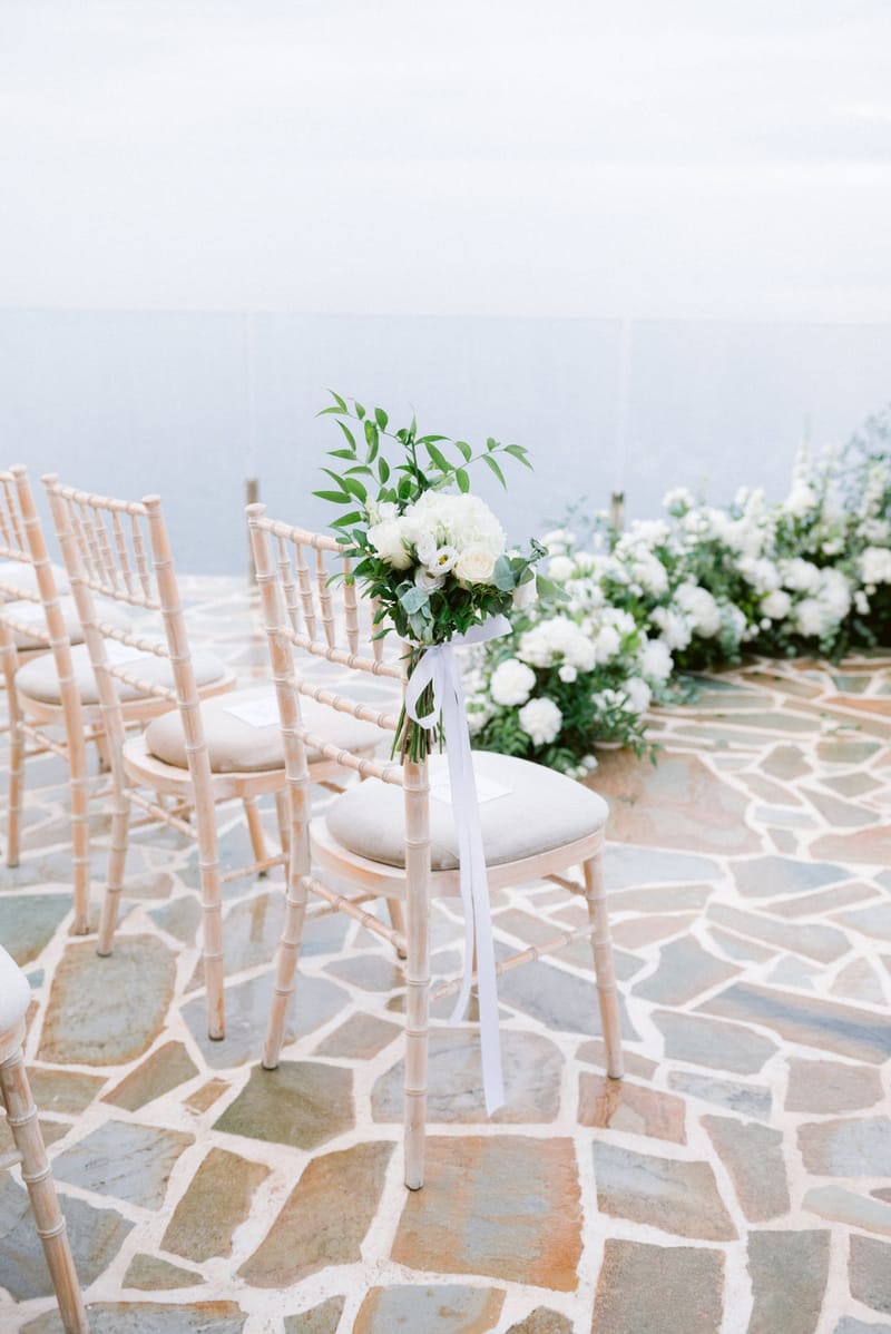 Wedding Ceremony and Reception Set up