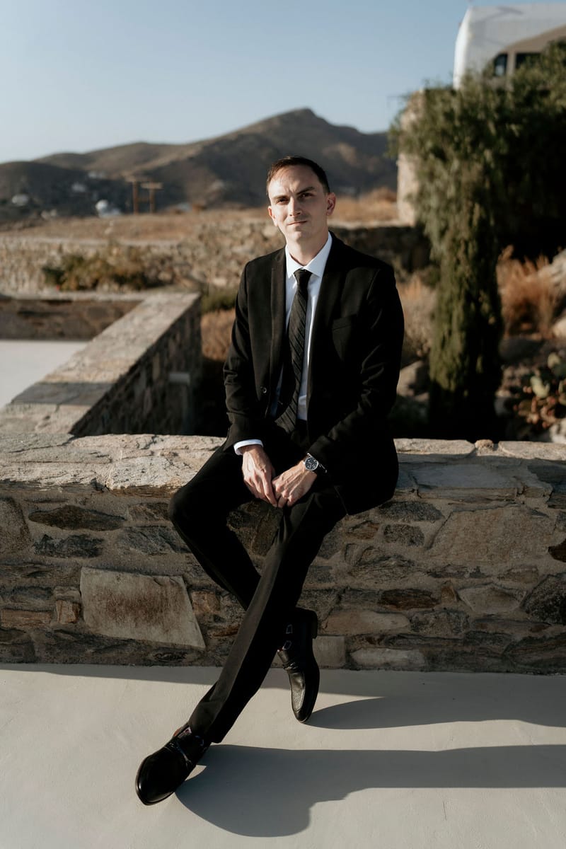 Destiny & Nicolas wedding in Ios island