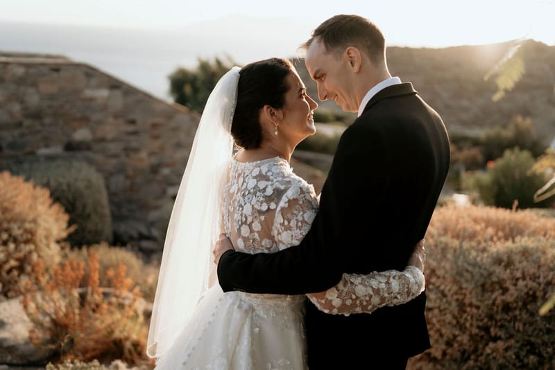 Destiny & Nicolas wedding in Ios island