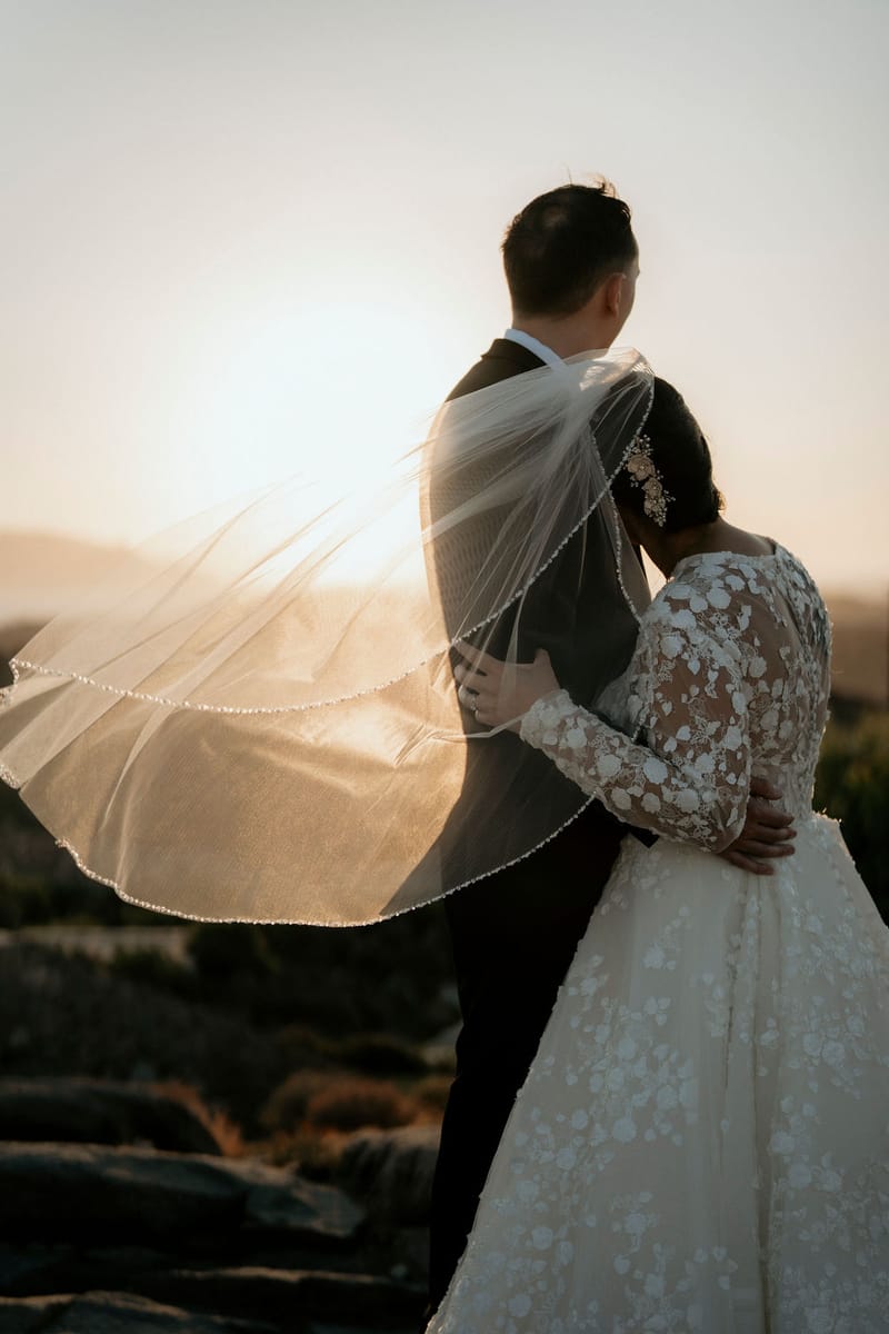 Destiny & Nicolas wedding in Ios island