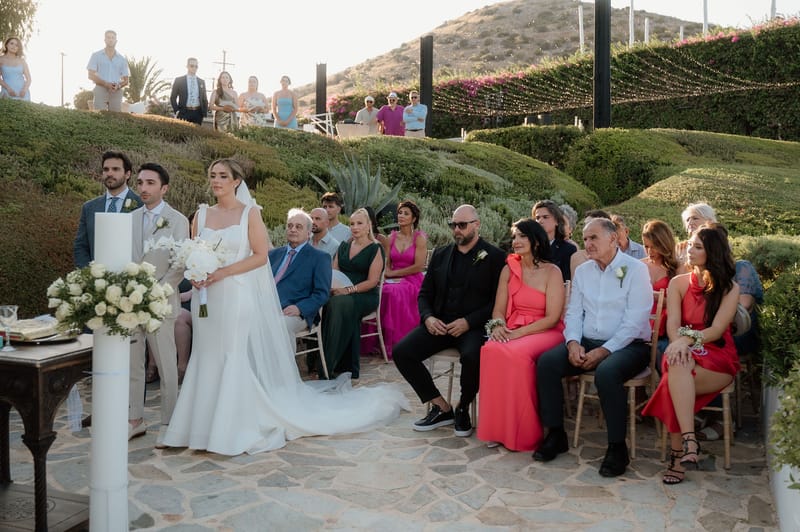 Ceremony at the Gallery Island Art and Taste Chapel