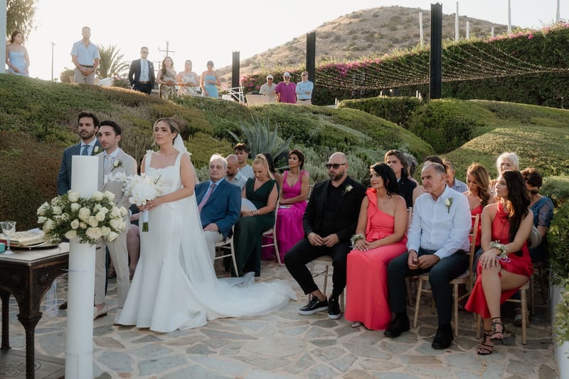 Ceremony at the Gallery Island Art and Taste Chapel