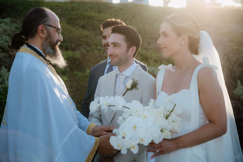 Ceremony at the Gallery Island Art and Taste Chapel