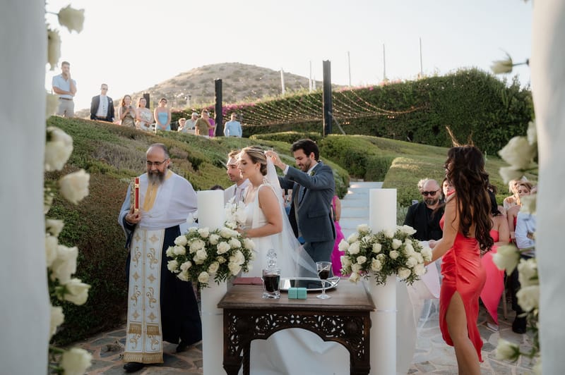Ceremony at the Gallery Island Art and Taste Chapel