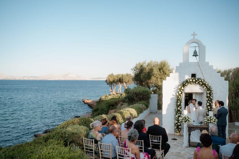 Ceremony at the Gallery Island Art and Taste Chapel