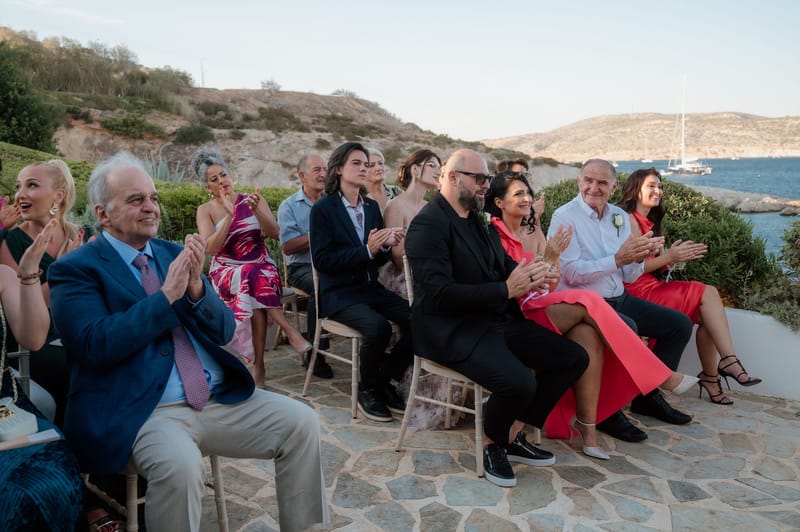Ceremony at the Gallery Island Art and Taste Chapel