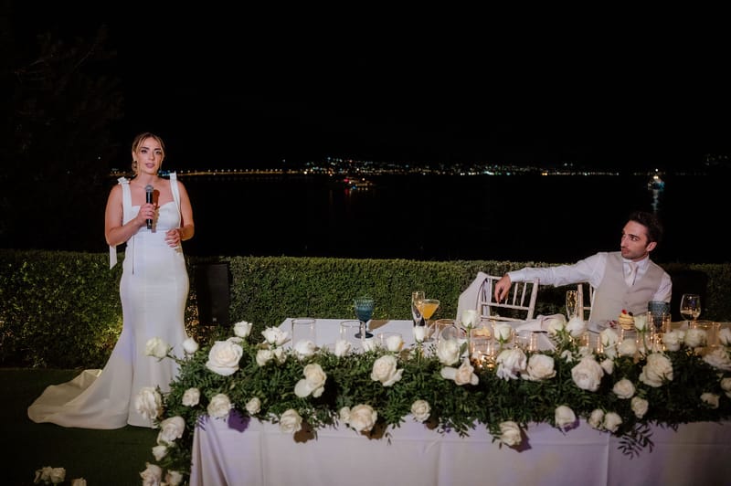 Reception - Speeches - Wedding Cake and First Dance