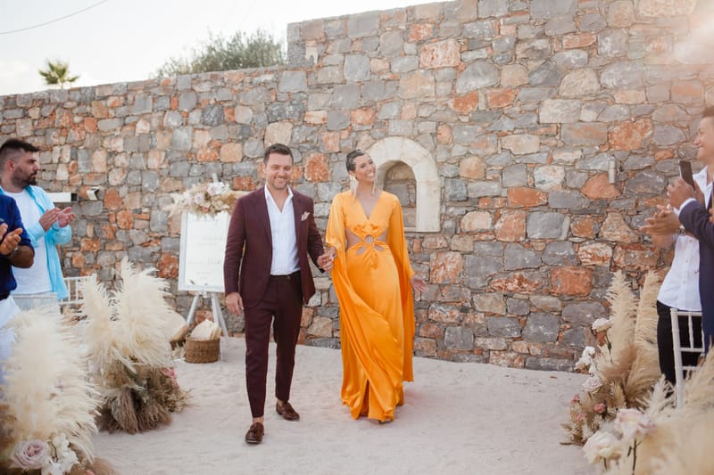 Argyro & Evangelos Renewal of Vows in Crete