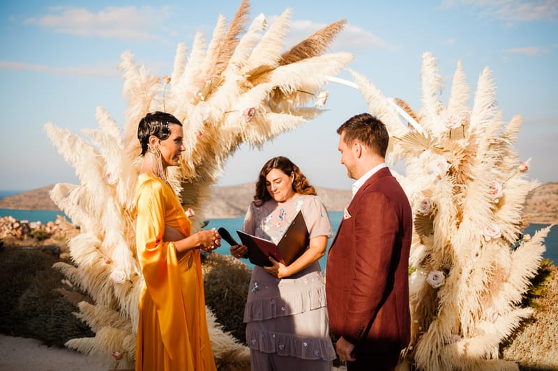 Argyro & Evangelos Renewal of Vows in Crete