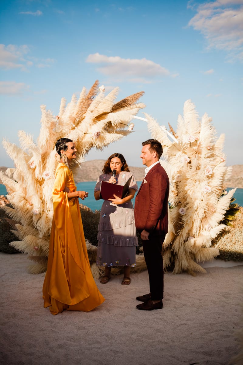 Argyro & Evangelos Renewal of Vows in Crete