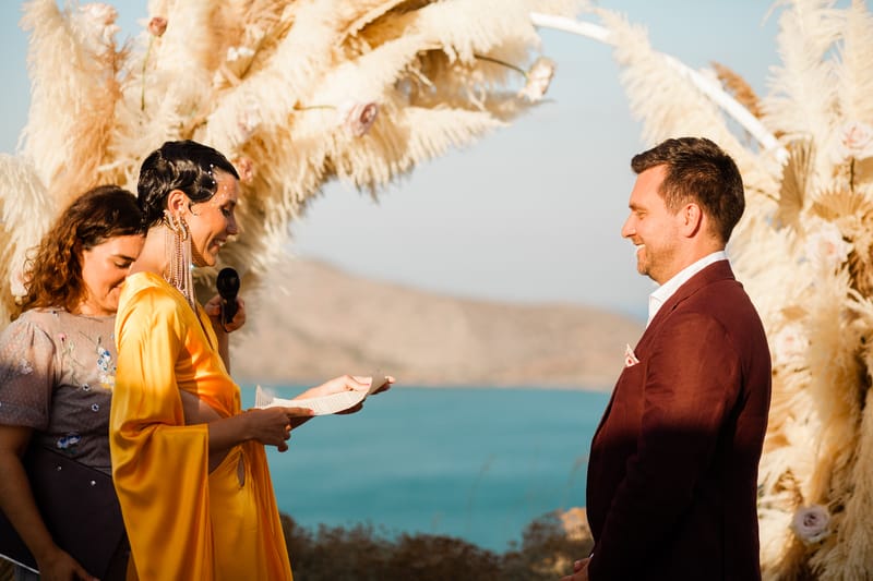 Argyro & Evangelos Renewal of Vows in Crete