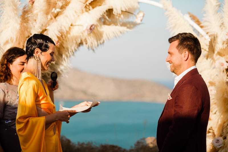 Argyro & Evangelos Renewal of Vows in Crete