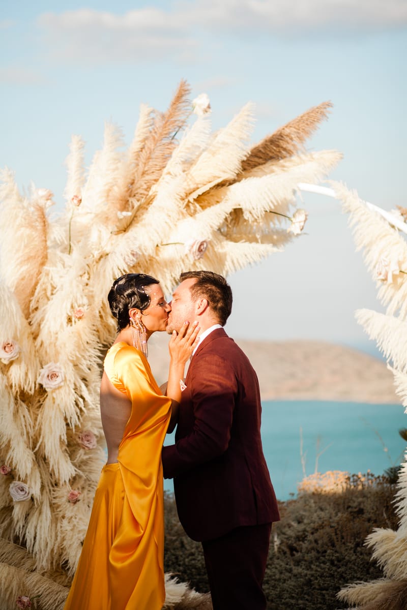 Argyro & Evangelos Renewal of Vows in Crete