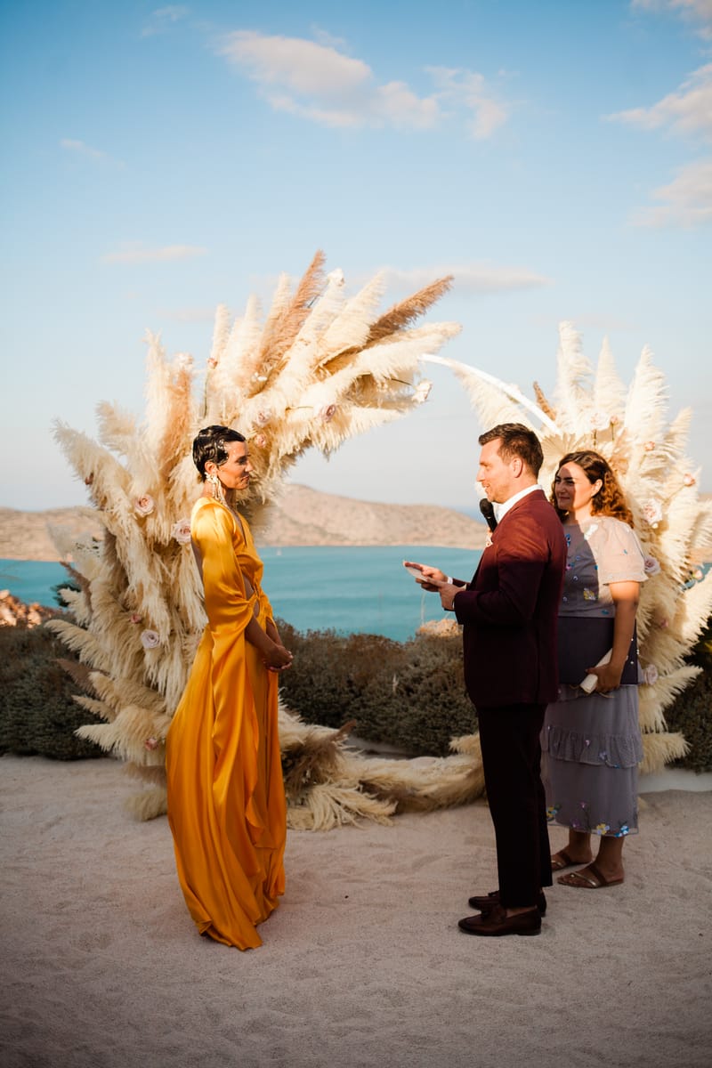 Argyro & Evangelos Renewal of Vows in Crete