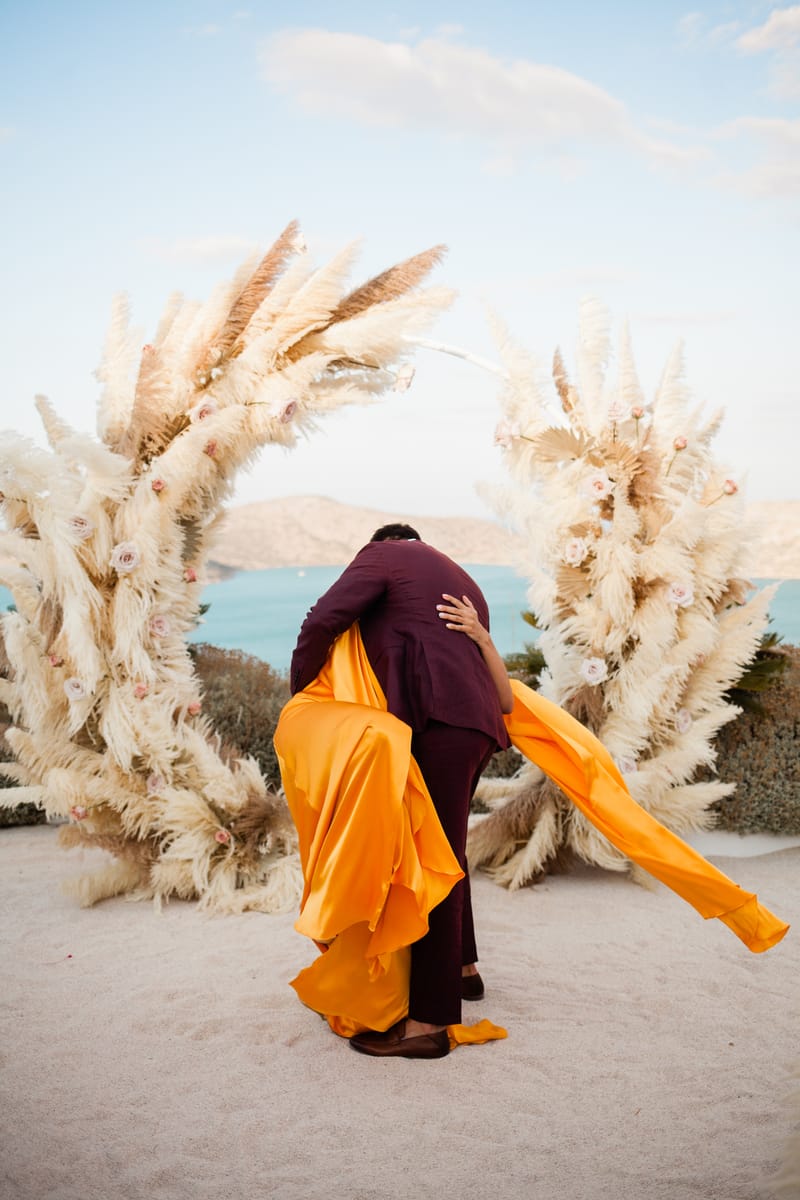 Argyro & Evangelos Renewal of Vows in Crete