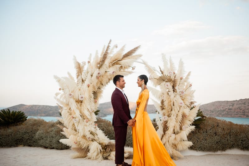 Argyro & Evangelos Renewal of Vows in Crete