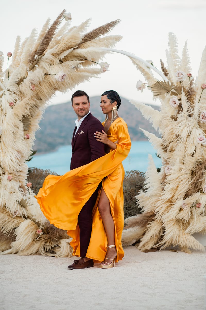 Argyro & Evangelos Renewal of Vows in Crete