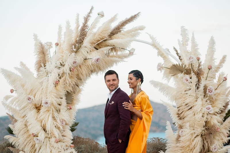 Argyro & Evangelos Renewal of Vows in Crete