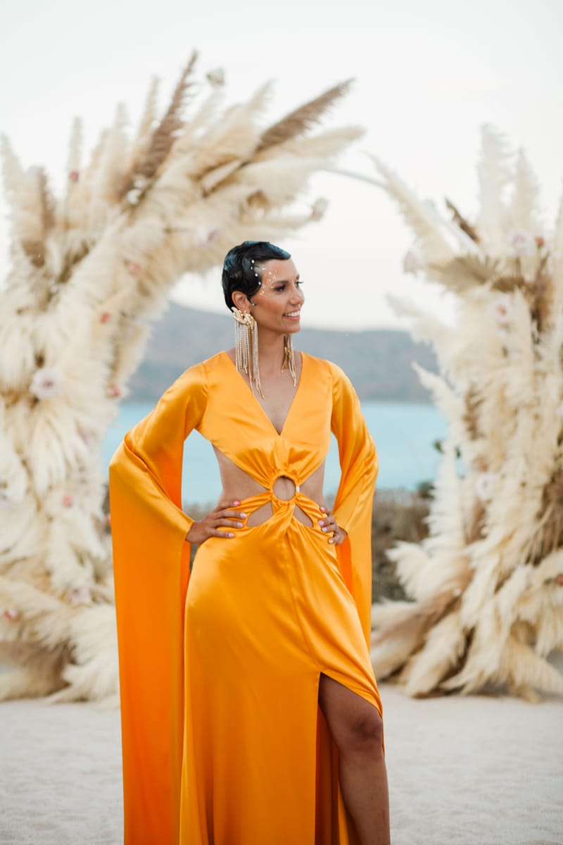 Argyro & Evangelos Renewal of Vows in Crete