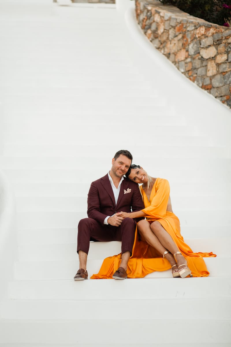 Argyro & Evangelos Renewal of Vows in Crete