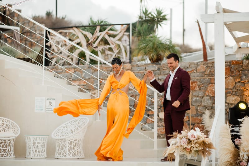 Argyro & Evangelos Renewal of Vows in Crete